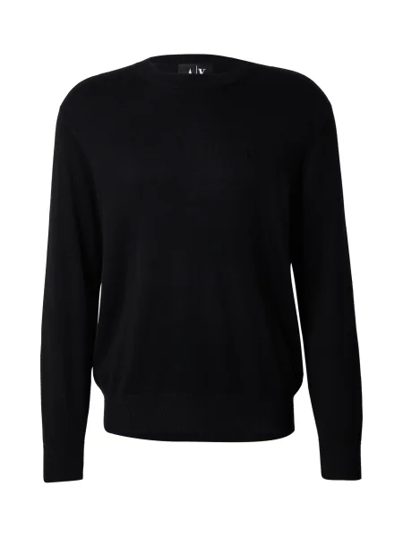 ARMANI EXCHANGE Pulover negru