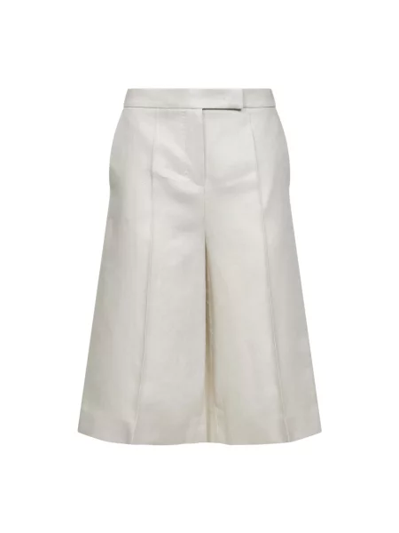 Długie szorty Max Mara beżowe