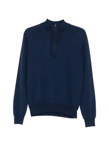 Lung tricou polo Sergio Moretti Firenze albastru