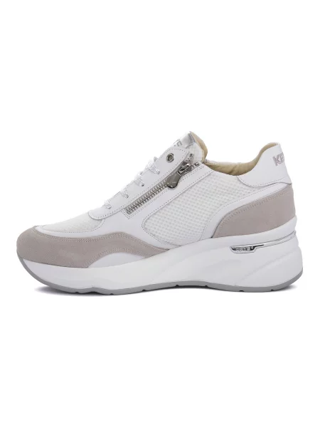 Pantofi Keys alb