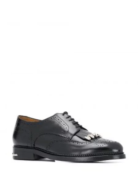 Nėriniuotas brogue batai Toga Virilis juoda