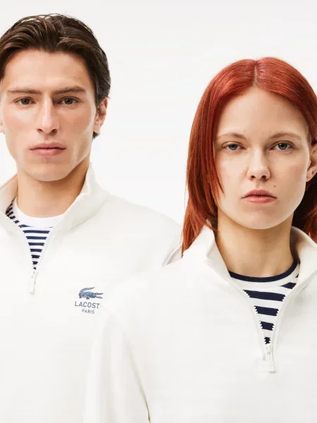 Свитшот Lacoste белый