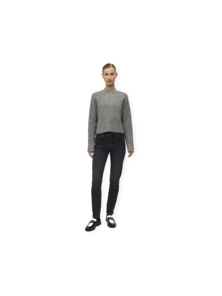 Cardigan Object melange gri