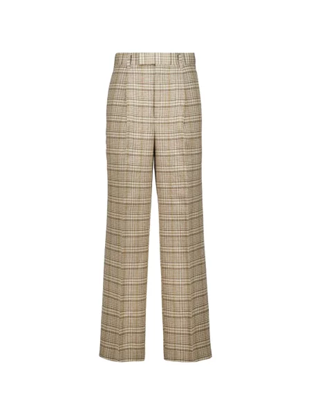 Pantaloni Auralee în carouri
