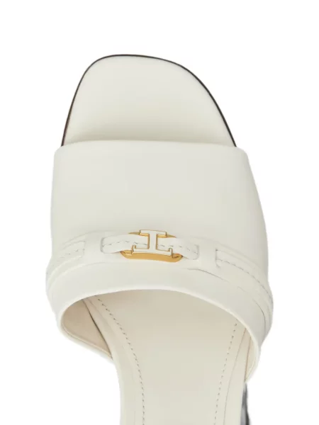 Sandale Tod's din piele alb