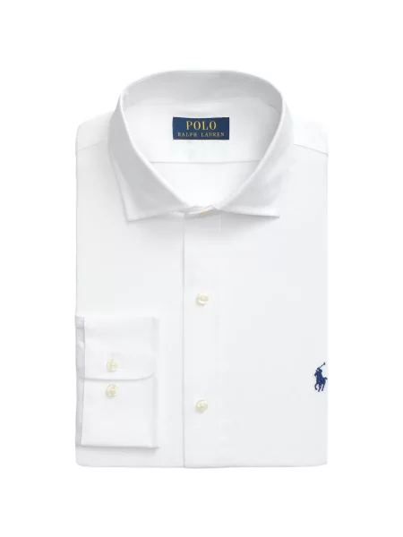Tricou polo Polo Ralph Lauren cu glugă cu blană cu broderie roșu