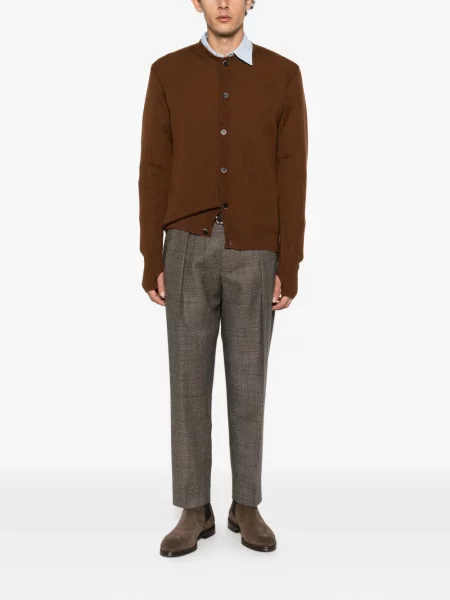 Cardigan Barena tricotate maro