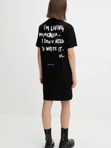 KARL LAGERFELD JEANS Rochie negru alb