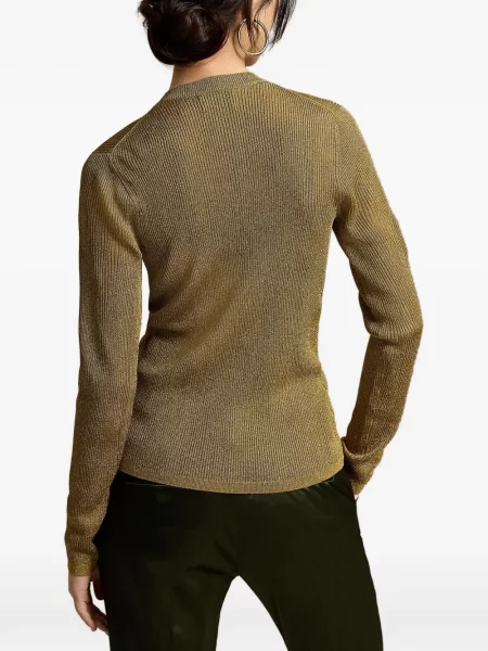Gulerat cămașă Polo Ralph Lauren cu broderie din poplin gri