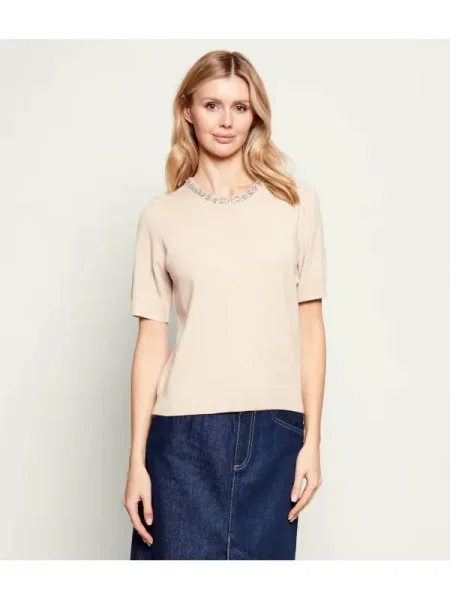 Joop! Pulover Krissi cu adaos de lână și cașmir bej