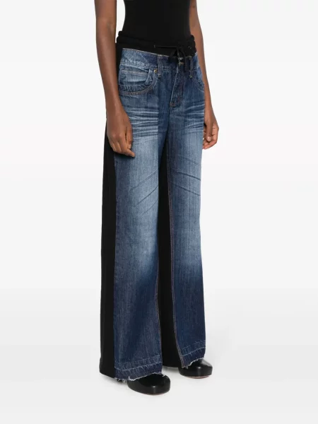 Pantaloni Gudu albastru