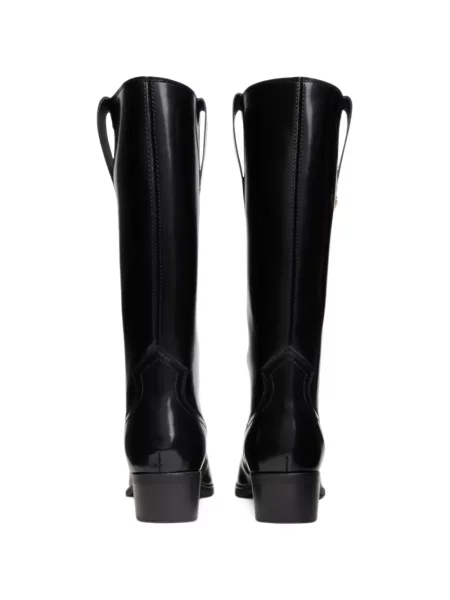 Botine Tommy Hilfiger din piele negru