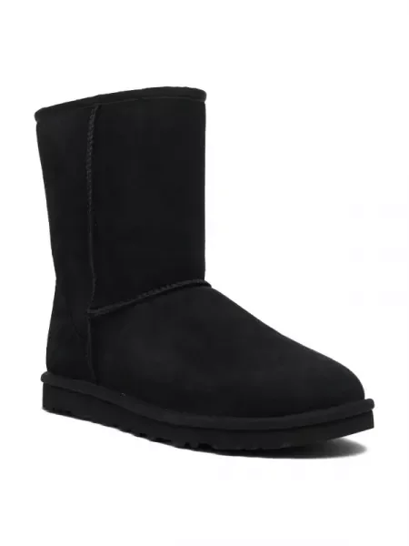 UGG Bőr hótaposó CLASSIC fekete