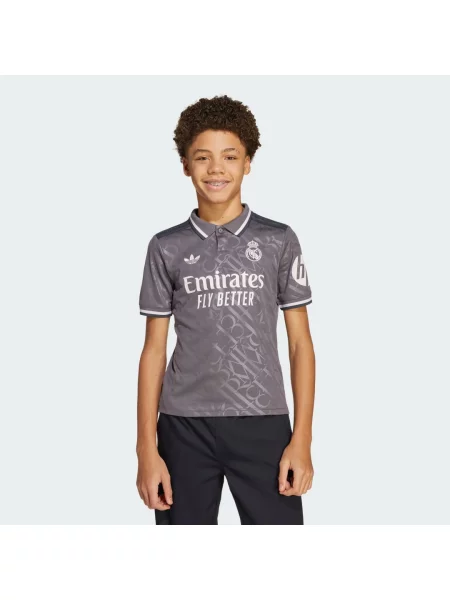 Koszulka Real Madrid Third Kids szara