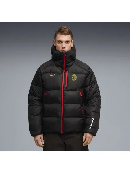 Kurtka ocieplana AC Milan PUMATECH PrimaLoft® Odzież S czarny