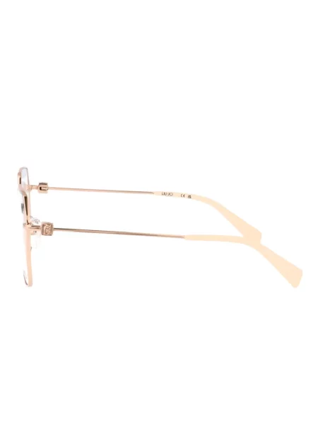 Ochelari de soare Liu Jo cu imprimeu geometric auriu