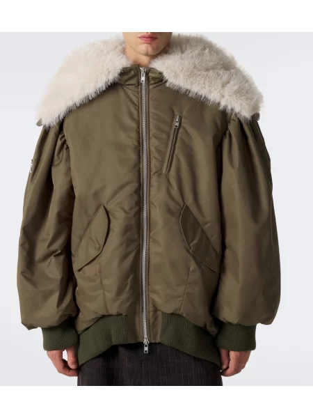 Geacă bomber Simone Rocha verde