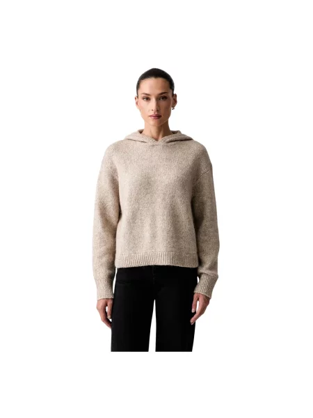 Marc O'Polo sweter z wełną beżowy