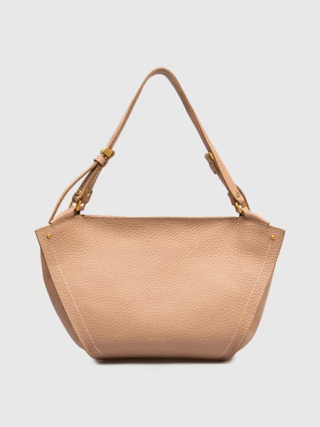 Шкіряна сумка-тоут Bloom Gianni Chiarini бежева
