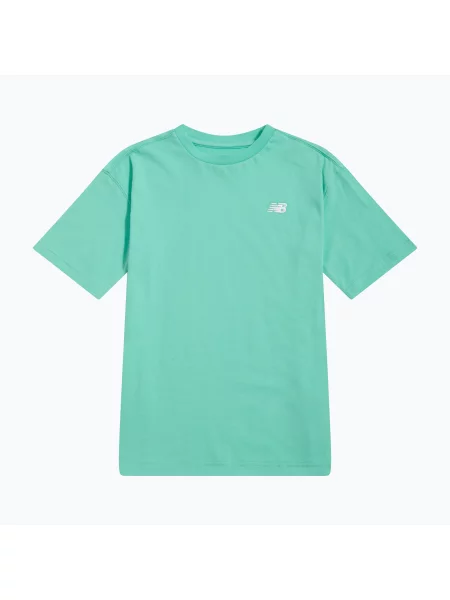Gyerek póló New Balance Jersey Small Logo Tee deep end. Méret: cm zöld