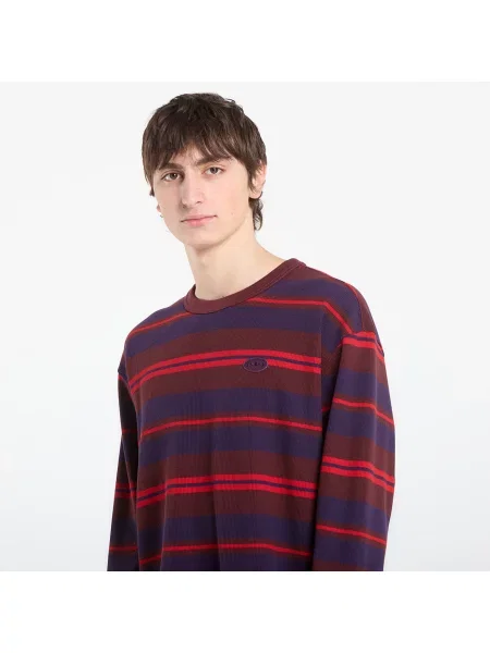Tričko adidas Graphic Ls Tee Aura Ruby L červené