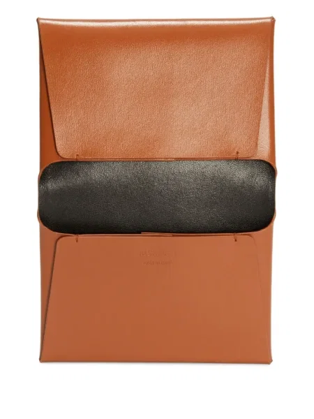 Portofel Jil Sander maro