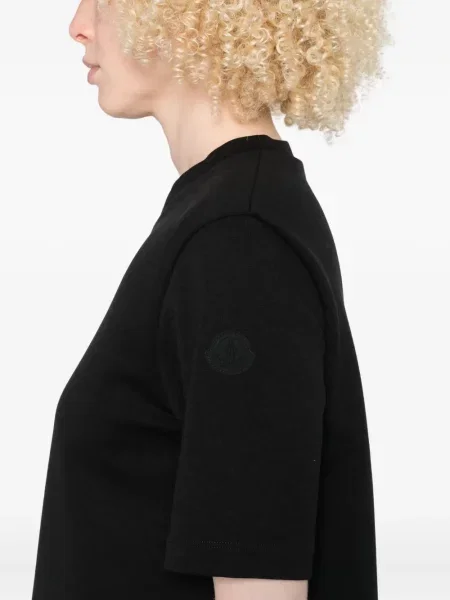 Rochie midi Moncler până la genunchi de costum negru