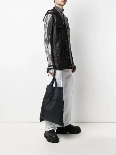 Rankinė Rick Owens X Champion juoda