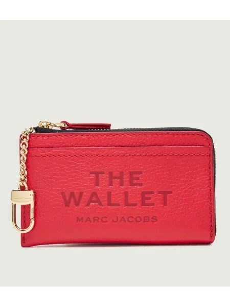 Portofel Marc Jacobs din piele roșu