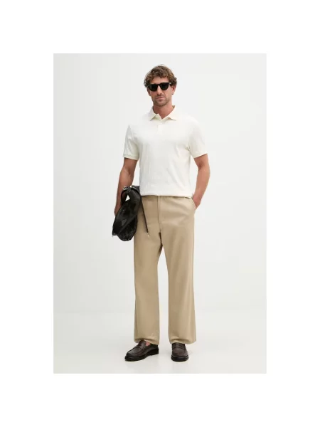 Barbour polo Harwell beżowa