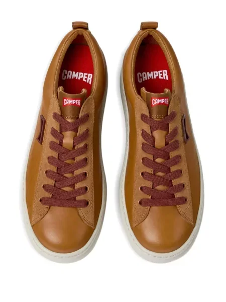 Sneakerși Camper din piele maro