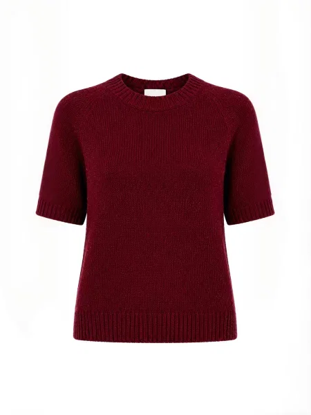 Opal Studio Tricou Filuca bordeaux roșu