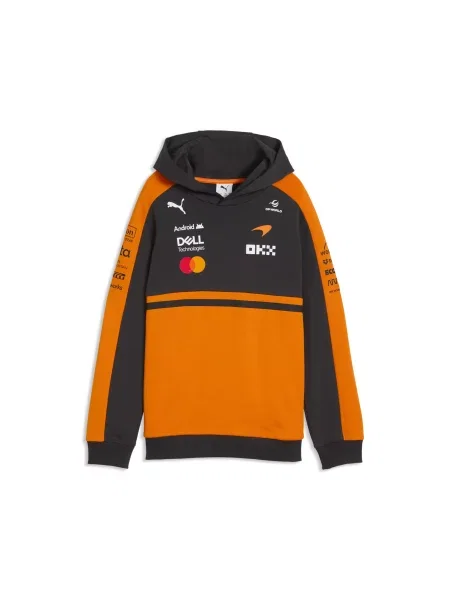 PUMA Młodzieżowa bluza z kapturem McLAREN MASTERCARD F1 TEAM Replica Akcesoria pomarańczowy