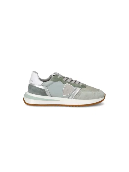 Buty do biegania Philippe Model zamszowe do biegania zielone