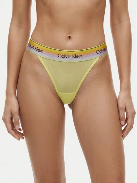 Calvin Klein Underwear Chilot tanga verde
