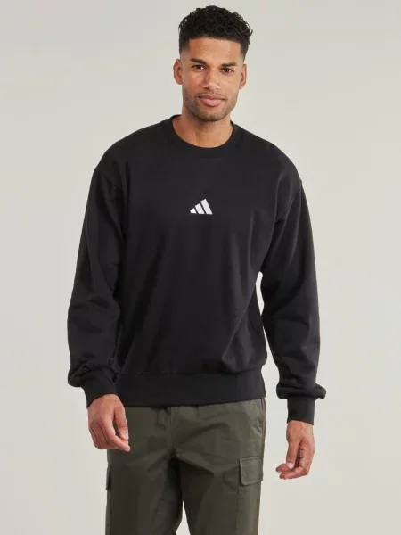 Jakna od flisa Adidas od flisa crna