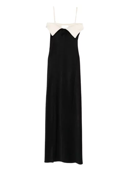 Rochie maxi Nanushka de costum negru