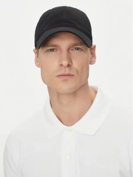 Hímzett farmerek Calvin Klein fekete
