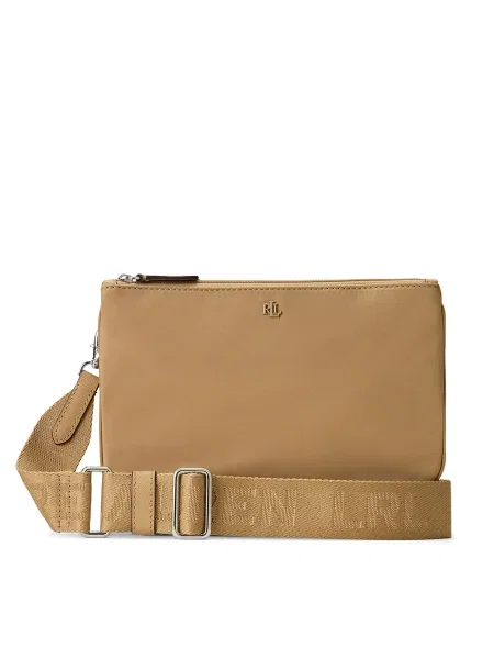 Дамска чанта LAUREN RALPH LAUREN бежово