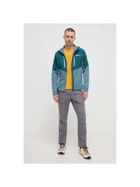 Jack Wolfskin kurtka sportowa Alpgrat Pro Ins Fz zielony