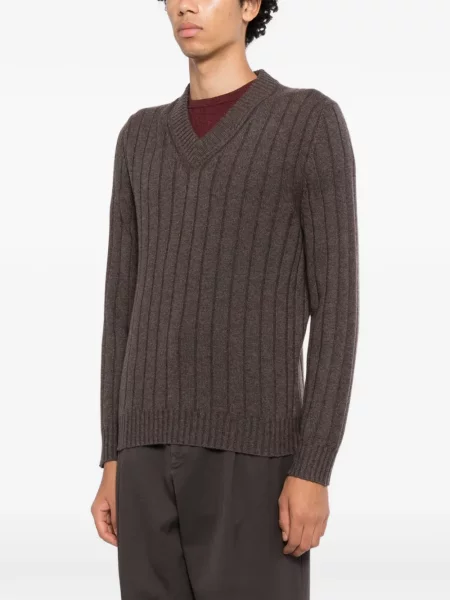 Pulover Brunello Cucinelli maro