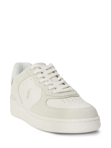 Sneakerși Polo Ralph Lauren alb