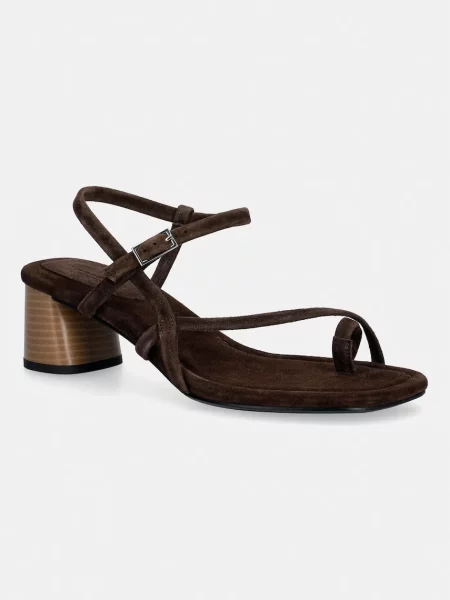 Vagabond Shoemakers sandale cu piele întoarsă EVIE maro