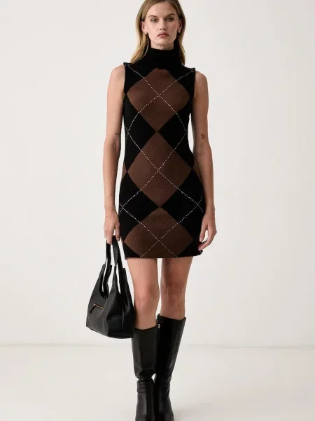 DKNY rochie negru