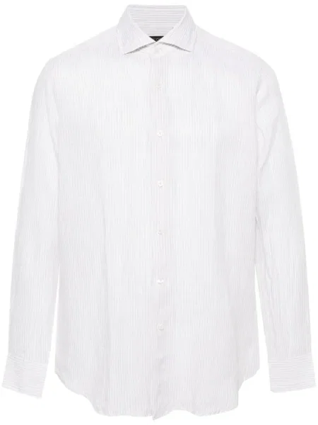 Lněná košile Dell'oglio