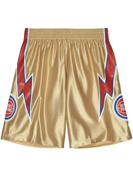 Pantaloni scurți Mitchell & Ness auriu