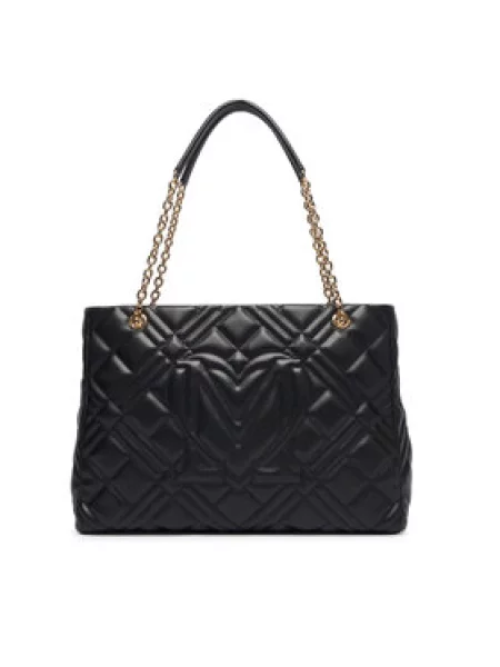 LOVE MOSCHINO Ročna torba črna