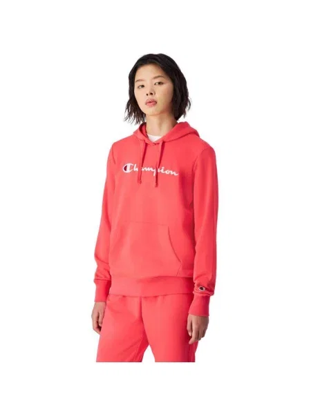 Bluza Z Kapturem Z Kangurką Dla Kobiet różowa