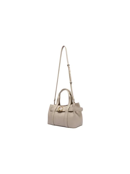 Kabelka Calvin Klein Buckle Mini Tote With Strap béžová