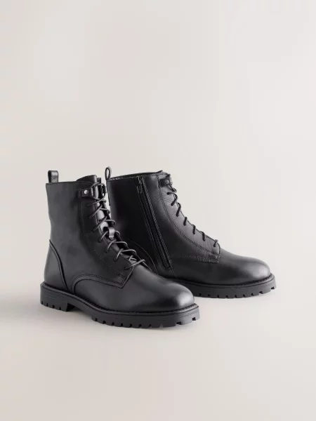 Next Ghete cu șireturi Forever Comfort®' negru